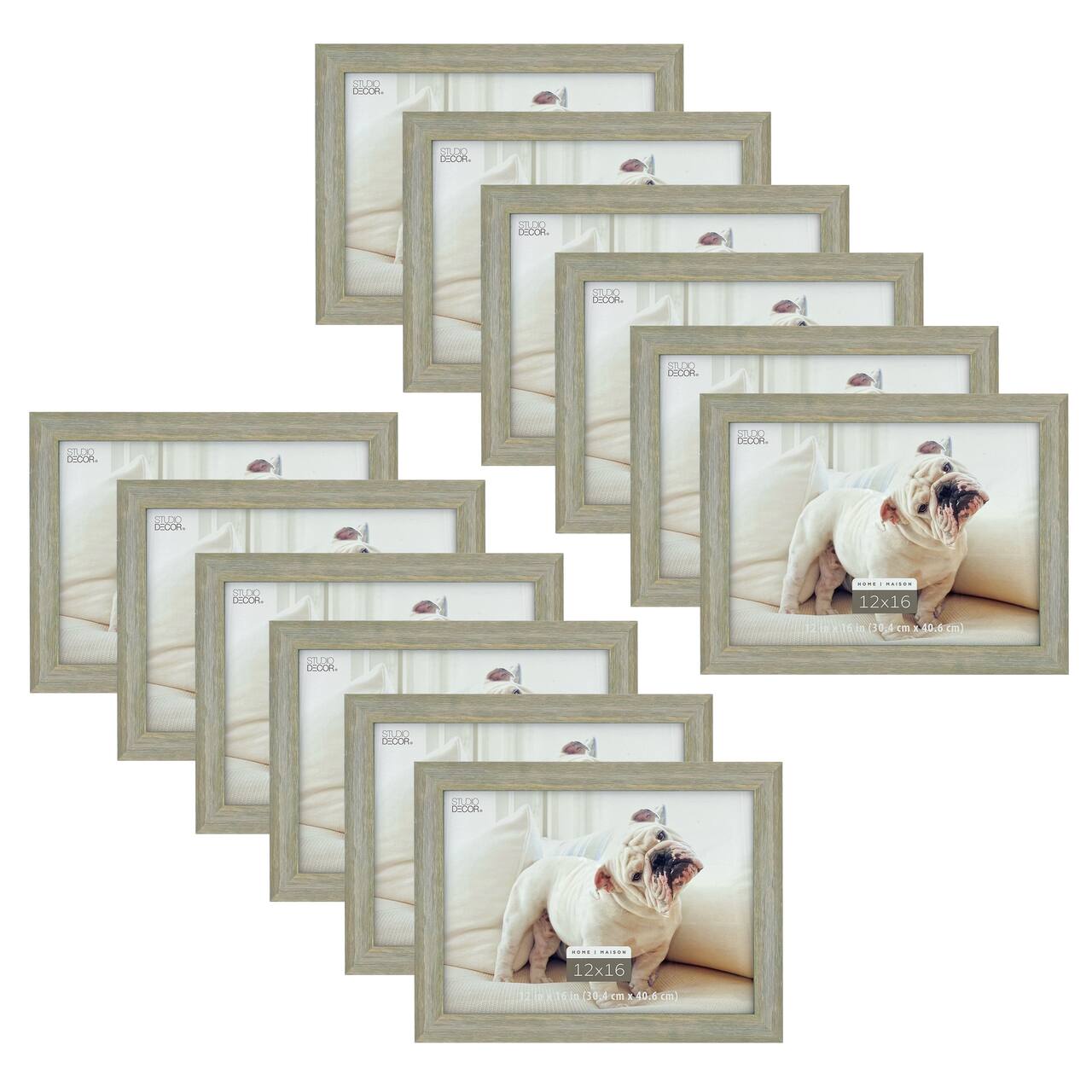 12 Pack: Gray Barnwood Frame, Home Collection by Studio Décor®